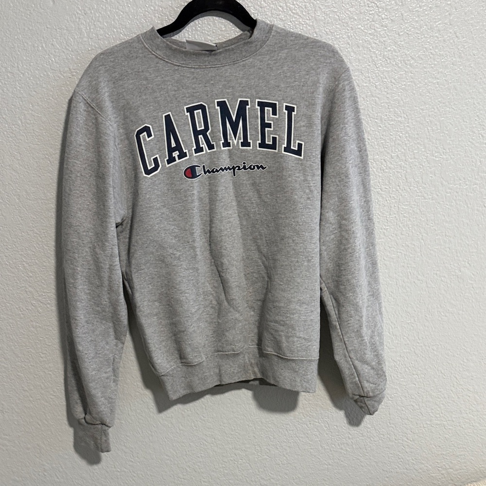 Champion Gray Crewneck Men's Sweater